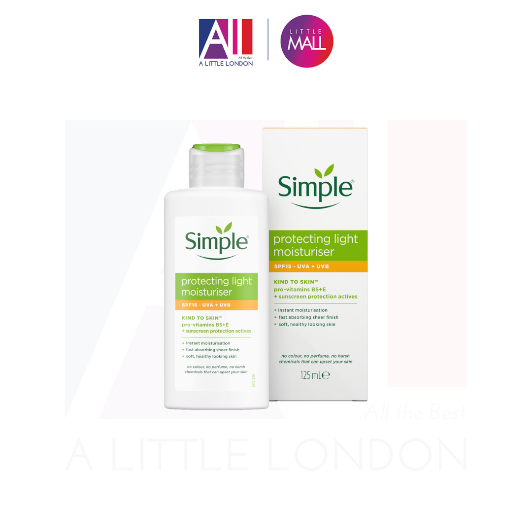 Kem Dưỡng Simple Kind To Skin Protecting Light Moisturizer Spf15 - Chống Nắng 125Ml