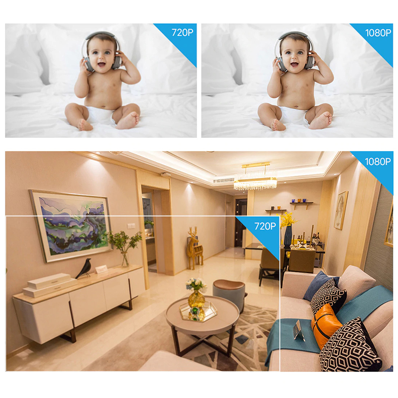 Camera Wifi Trong Nhà 3 Râu Viet Star Quoc Te Model YS-1021, Độ Phân Giải 2.0Mpx, Đàm Thoại 2 Chiều - Hàng Chính Hãng