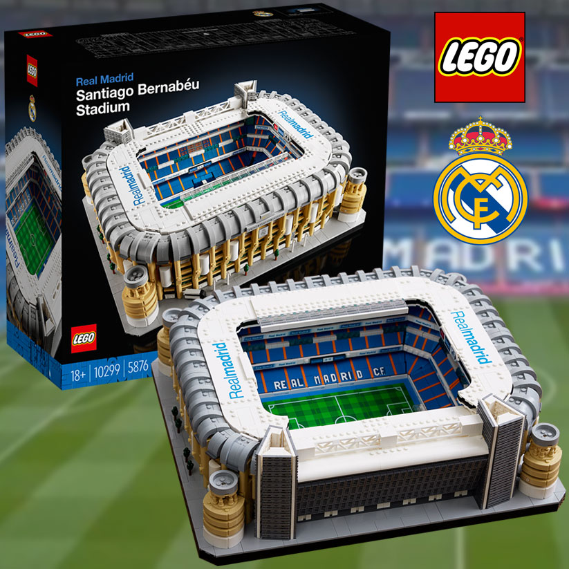 LEGO ADULTS 10299 Sân Vận Động Santiago Bernabéu - Real Madrid (5876 chi tiết)