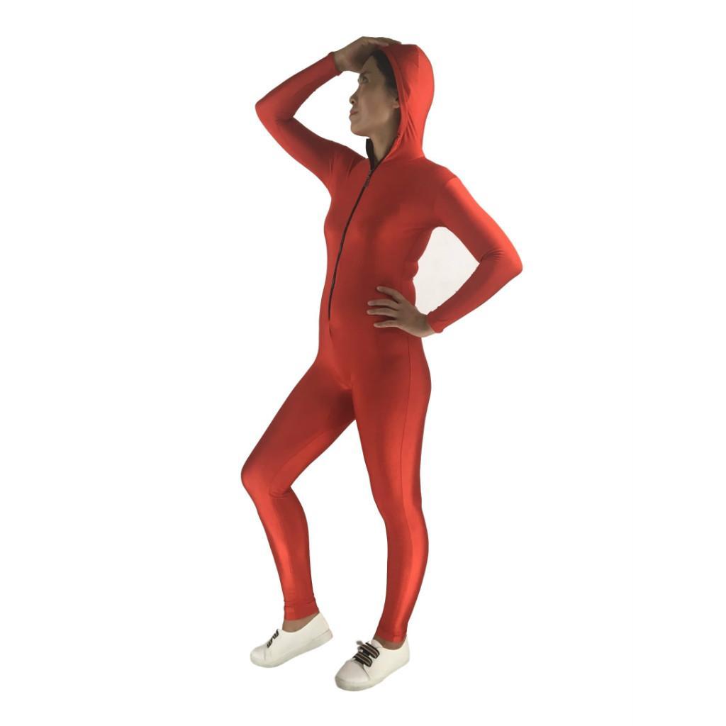 Unisex Adult Spandex Outfit Unitard Full Bodysuit Costume for Halloween Party