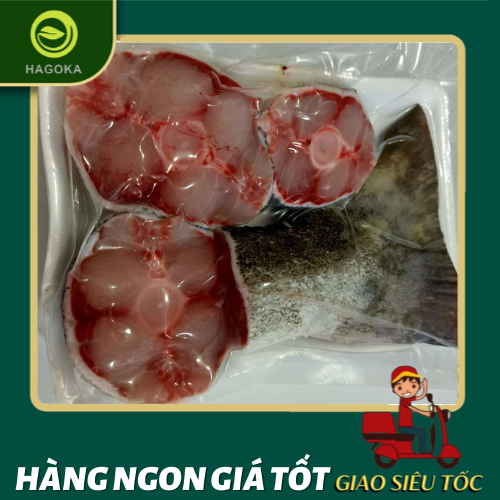 Cá bớp cắt khoanh HAGOKA từ biển Nam Du cá tươi