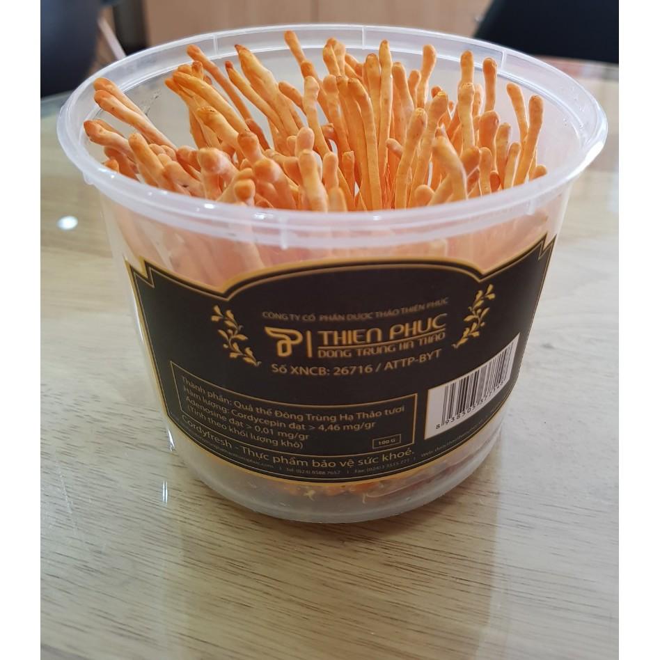 Đông Trùng Hạ Thảo Tươi Thiên Phúc Nguyên Đế 100 gr -120 Gr