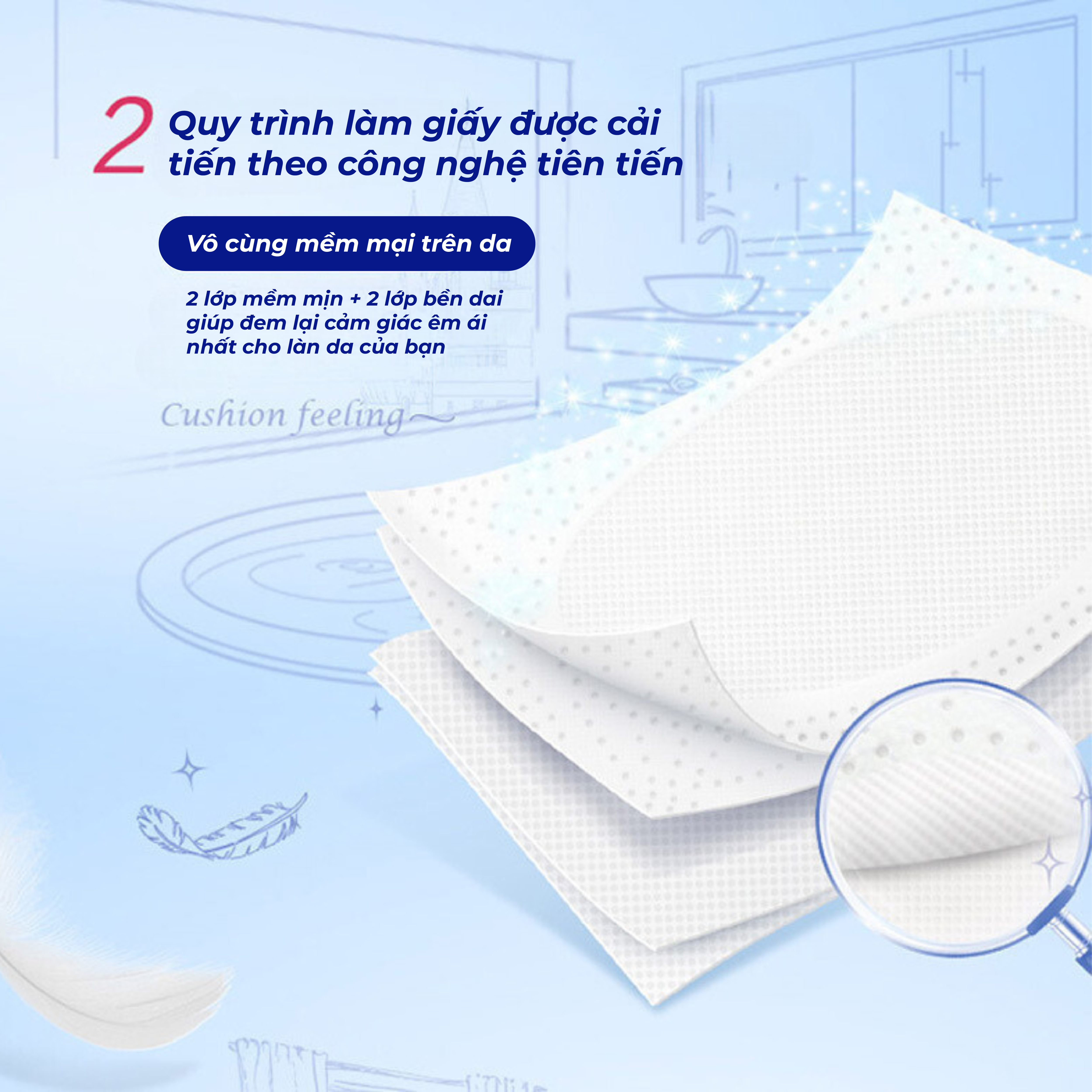 [MUA 3 LỐC TẶNG 1 LỐC KHĂN GIẤY BẾP RÚT] Giấy Vệ Sinh cao cấp Prestige 4 Lớp Bền Dai, Thương Hiệu Đức, An Toàn Cho Da