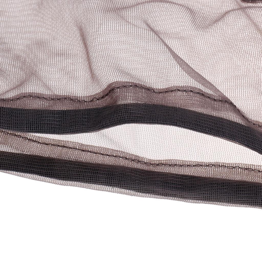3xAnti-mosquito Mesh Clothing Bee Bug Quick-dry Repellent Suit - Gray XL