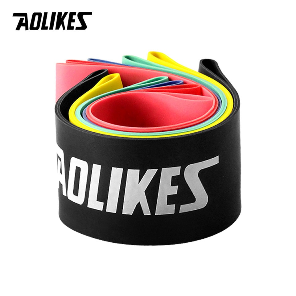 Bộ 6 dây kháng lực đàn hồi AOLIKES A-3601 Resistance bands