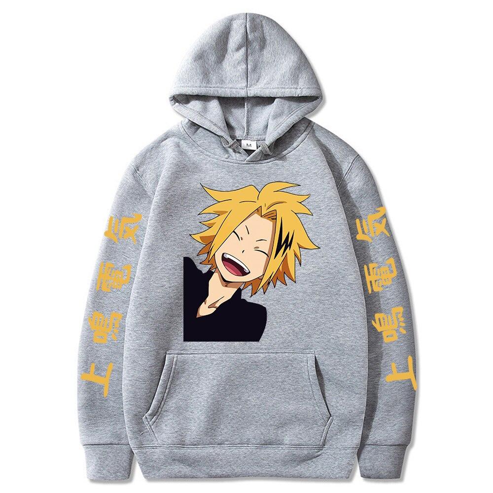 Áo Hoodie Boku My Hero Anh hùng trong Giới Học Thuật Anime Kaminari Denki