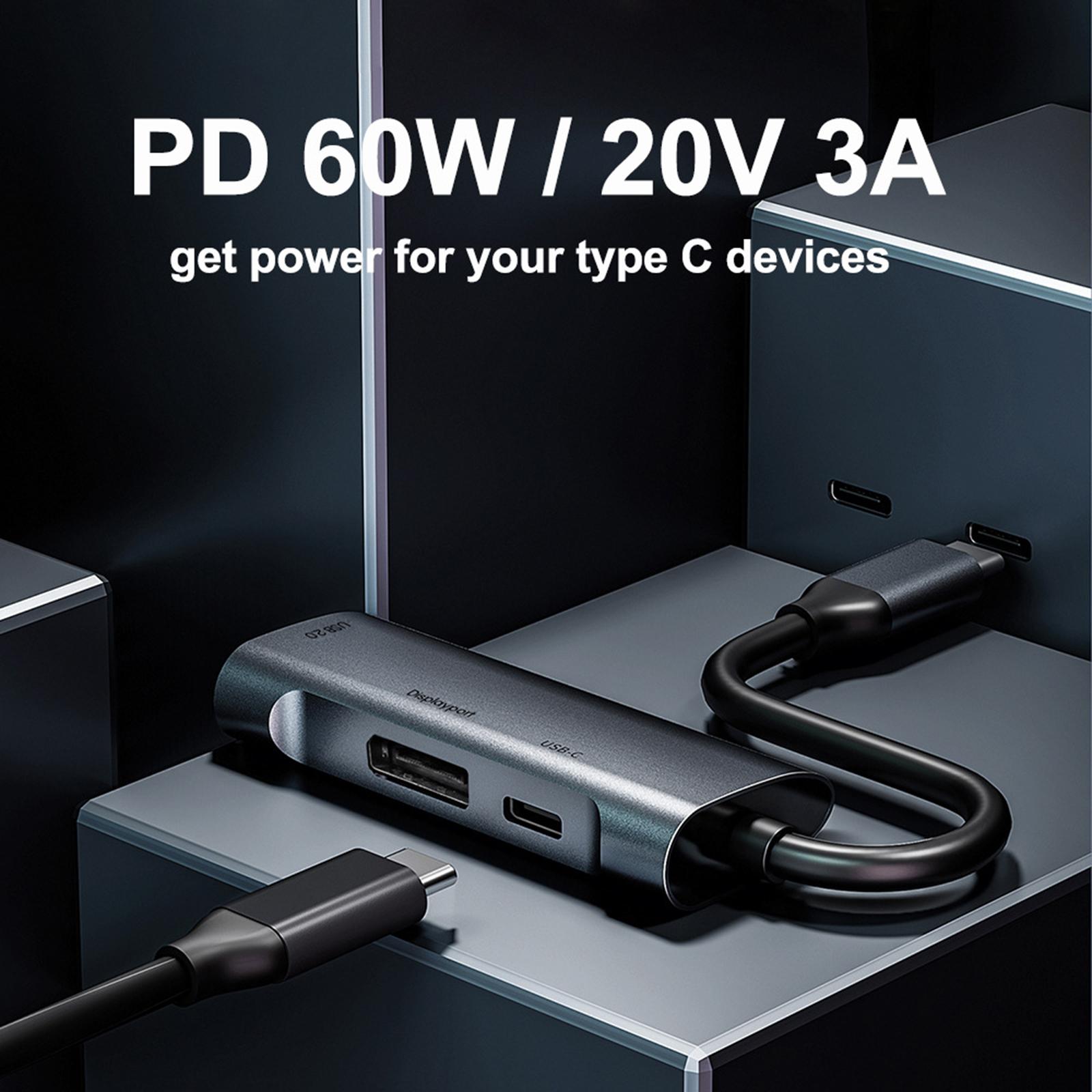 Portable USB C to Display Multiport 480Mbps for Pro Smartphones