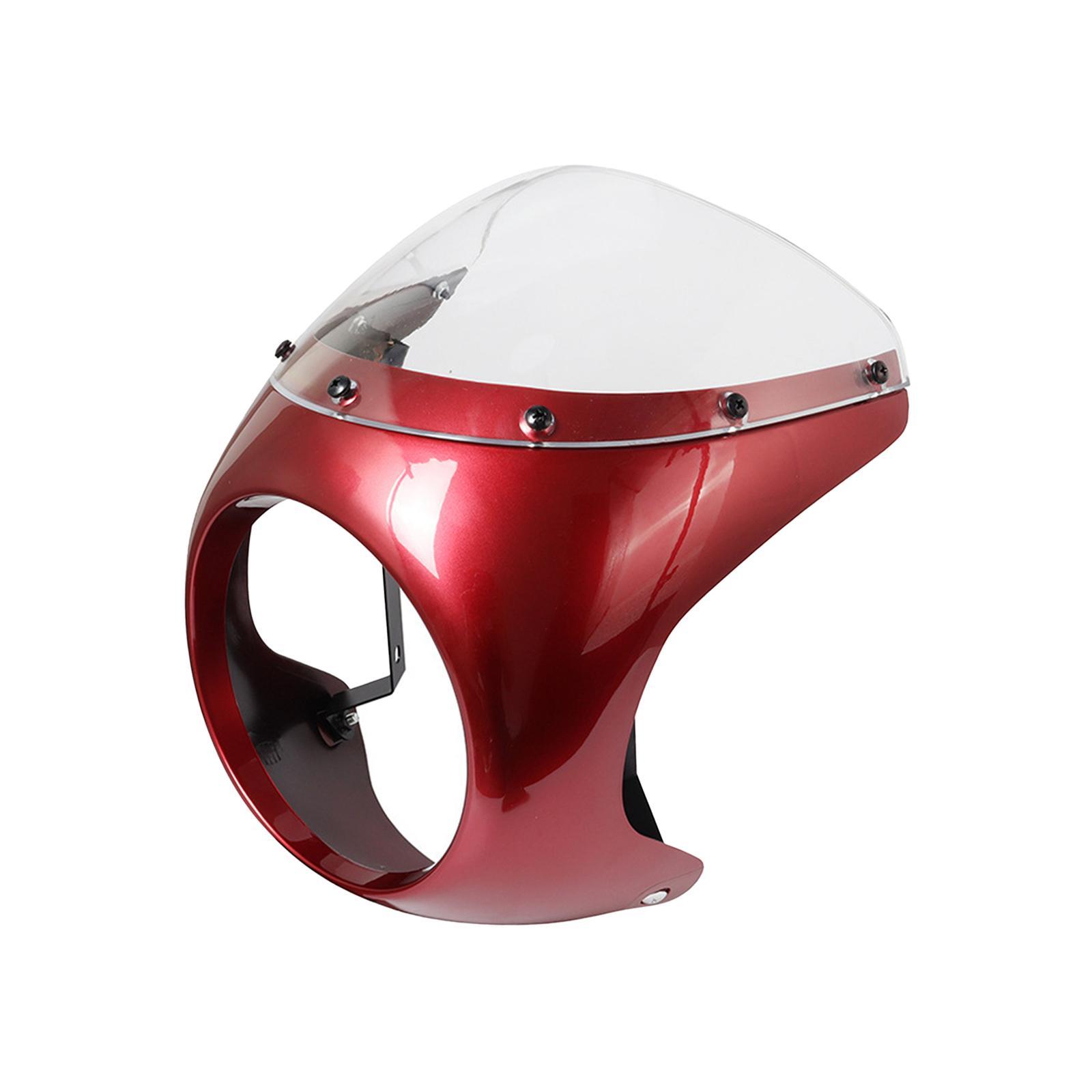 Headlight Fairing Screen Motorcycle Windshield for Motorbike