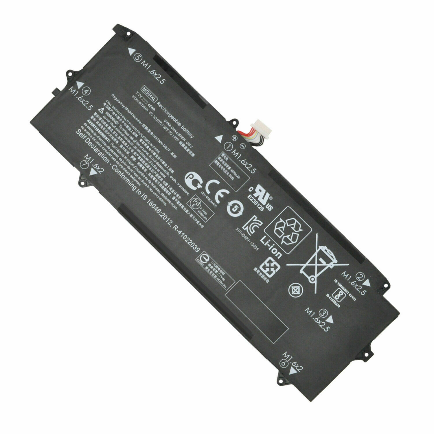 Pin dành cho Laptop HP ELITE X2 1012 G1 7.7V 40WHR MG04XL hàng nhập khẩu
