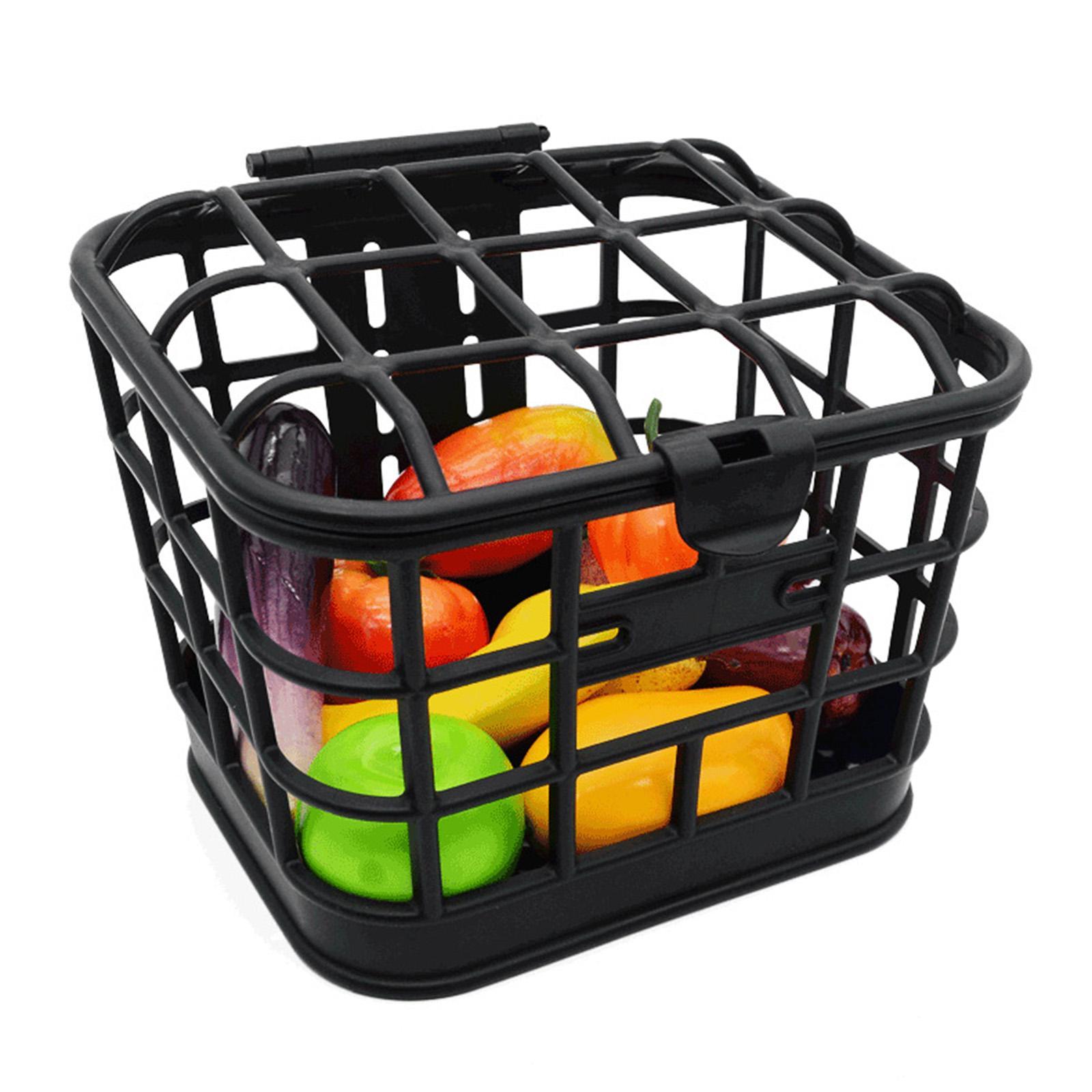 Bike Basket  Front Basket Waterproof Removable Easy to Install Bike Frame Basket  Cargo Rack Cycling Basket for Electric Bikes