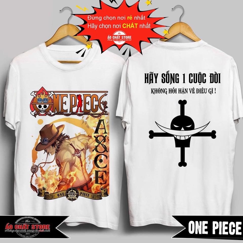  Áo Thun Ace Hỏa Quyền Cực Đẹp | Áo ACE Đảo Hải Tặc One Piece Tshirt | Áo Chất Store