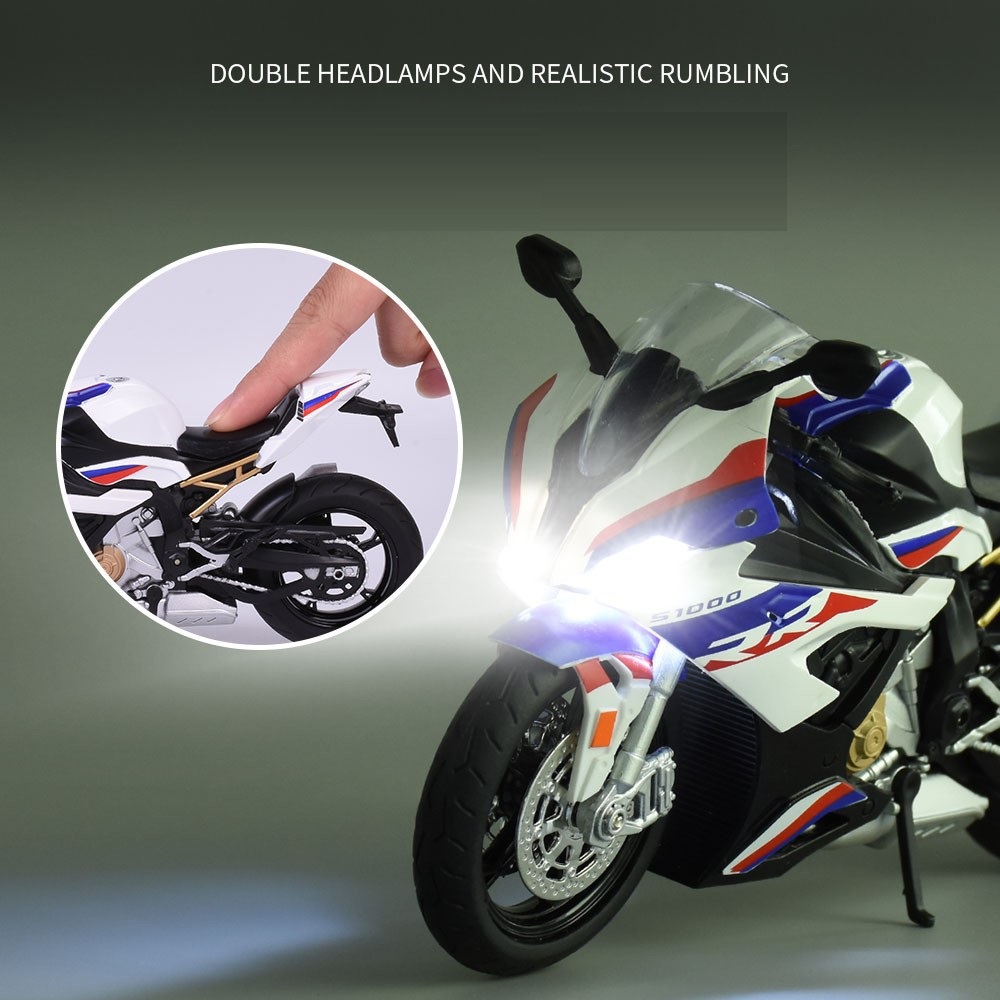 Mô hình xe motor S1000RR_Tỷ Lệ 1:12 hợp Kim cực ngầu
