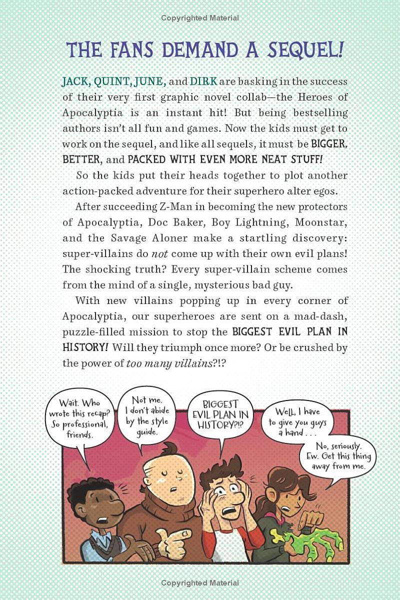 Sách ngoại văn: The Last Comics On Earth - Too Many Villains!