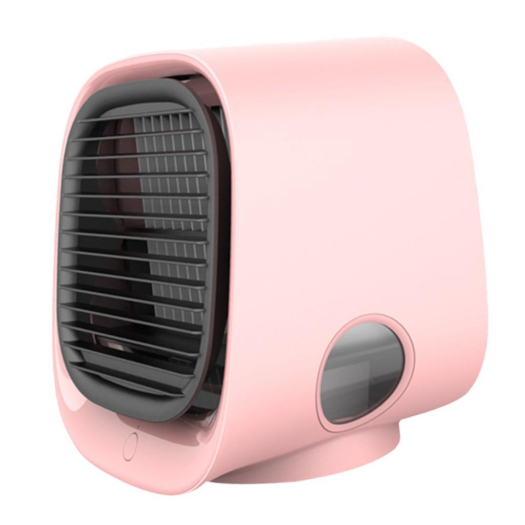2x Portable Air Cooler Fan Desktop Cooling Air Conditioner Humidifier