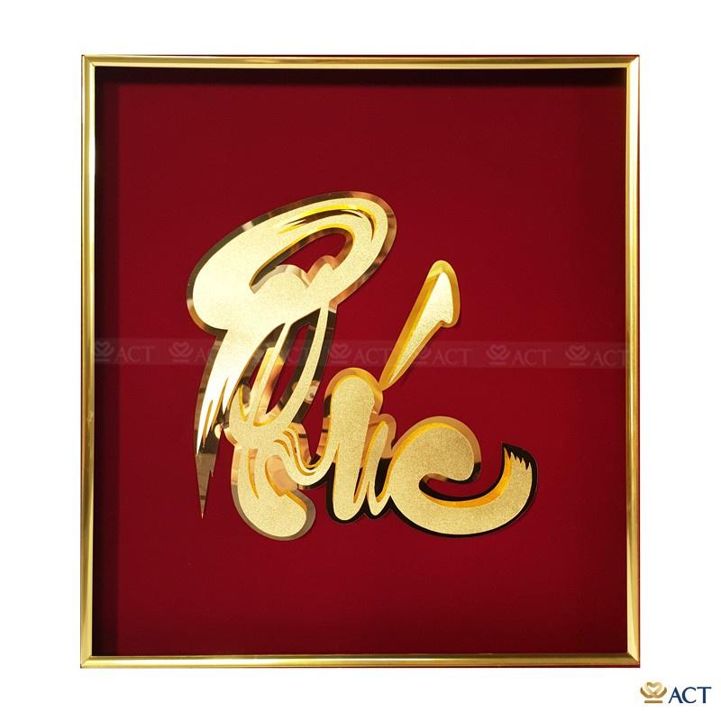 TRANH CHỮ PHÚC LỘC THỌ