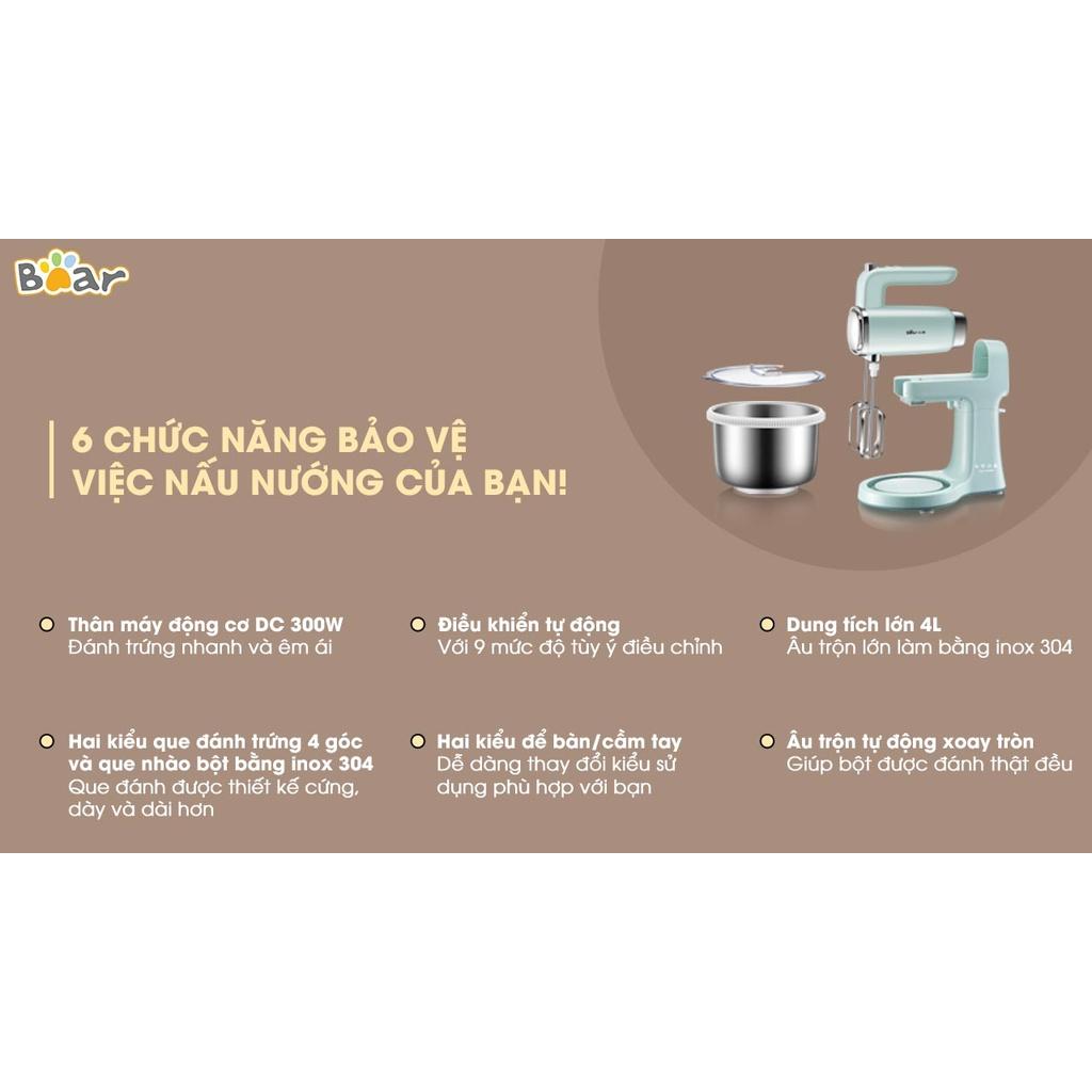 Máy Đánh Trứng Trộn Bột Tự Động Bear DDQ-B03V1