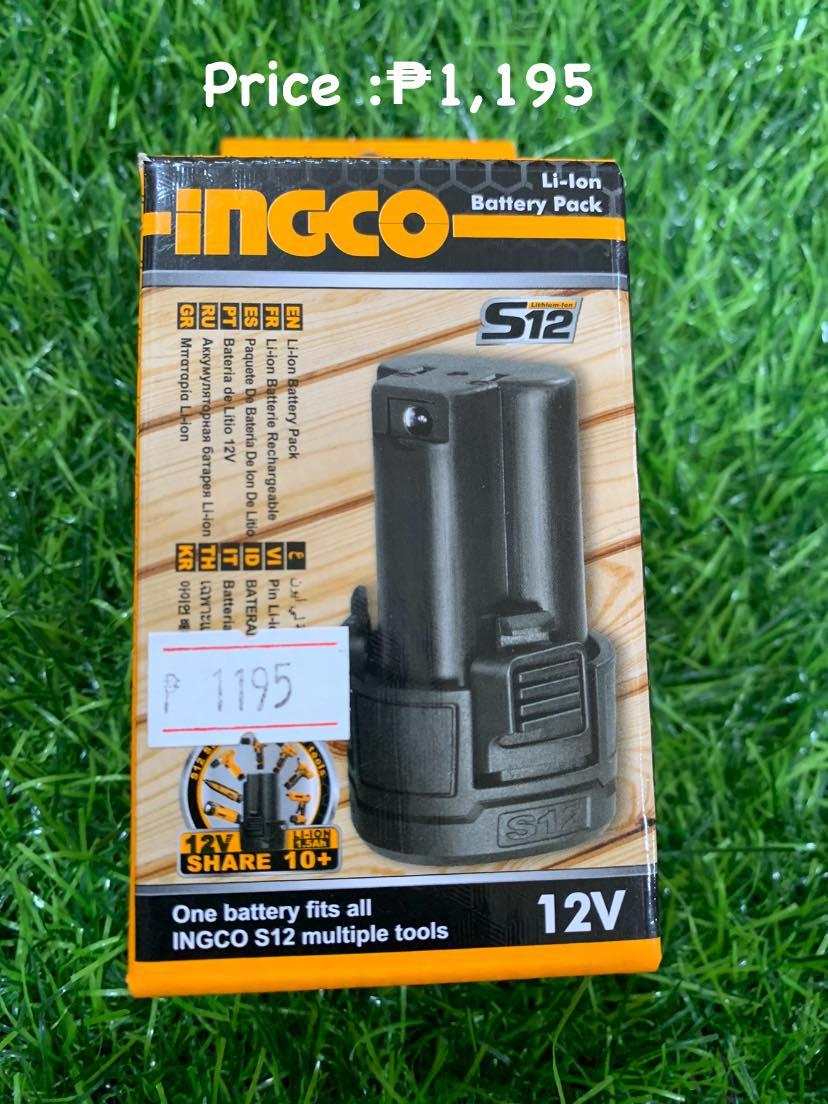 PIN LITHIUM-ION 12V/1.5AH INGCO FBLI12152 - HÀNG CHÍNH HÃNG