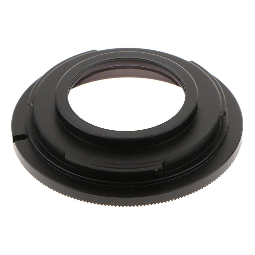 M42 Lens to Camera Adapter with Glass Focus to