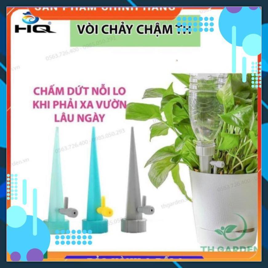 12 VÒI TƯỚI NƯỚC NHỎ GIỌT CHẢY CHẬM TỰ ĐỘNG - Lắp vừa nhiều mẫu chai 208801-1 (lavie, trà xanh 0 độ...)