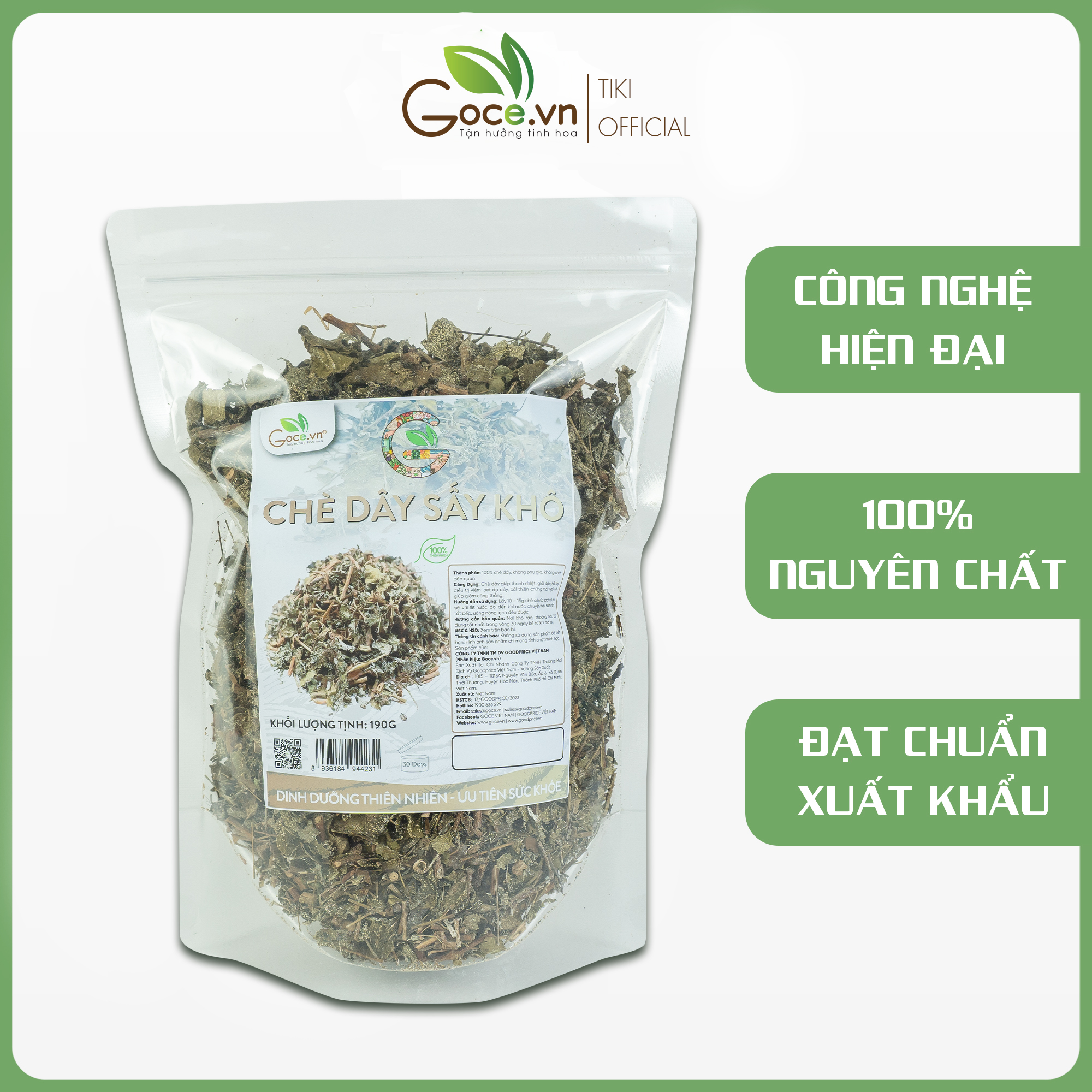 Chè dây sấy khô Goce - 190g