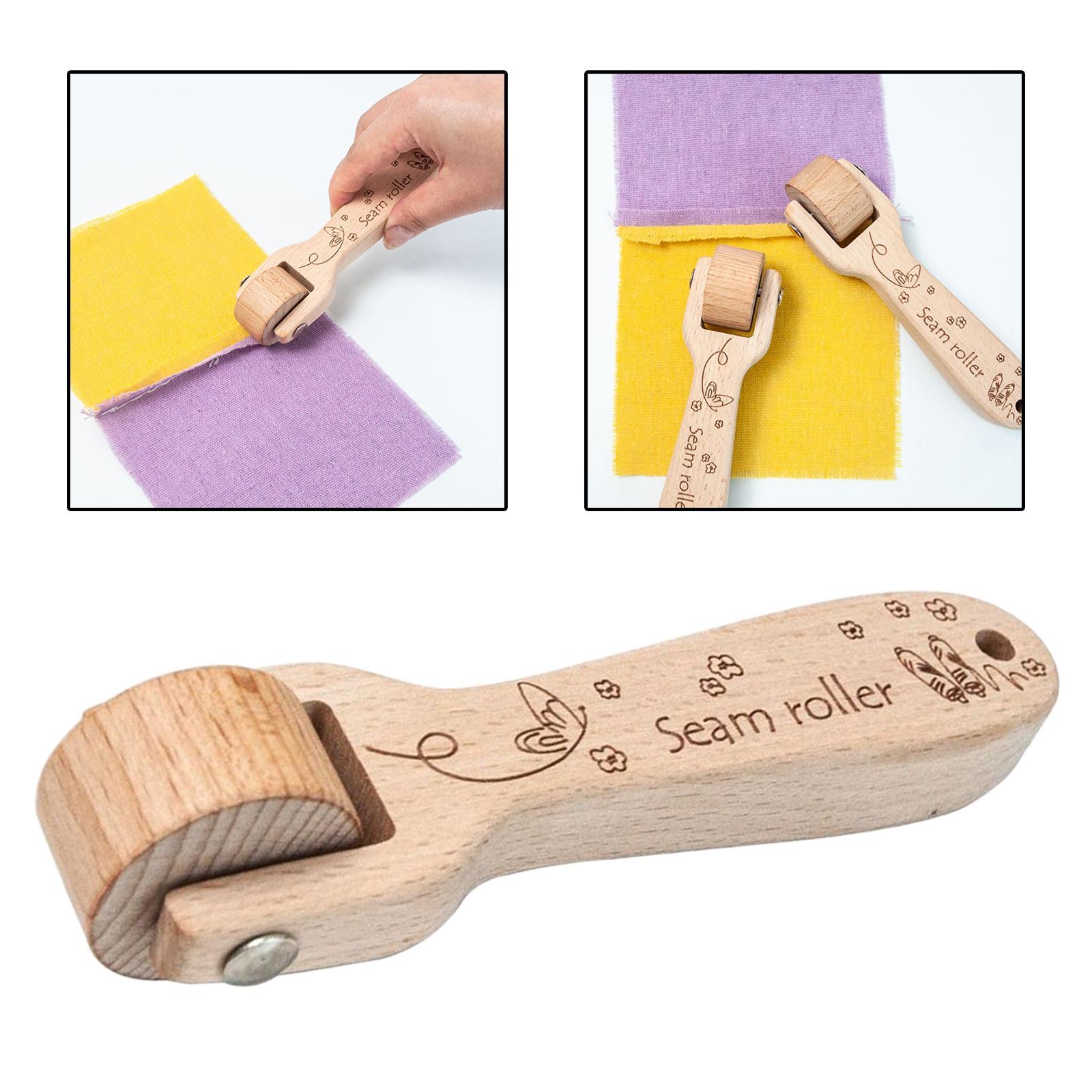 Seam Roller Portable Sewing Tools Fittings Durable Supplies Decoration DIY Creasing Craft Professional for Household Quilting Print