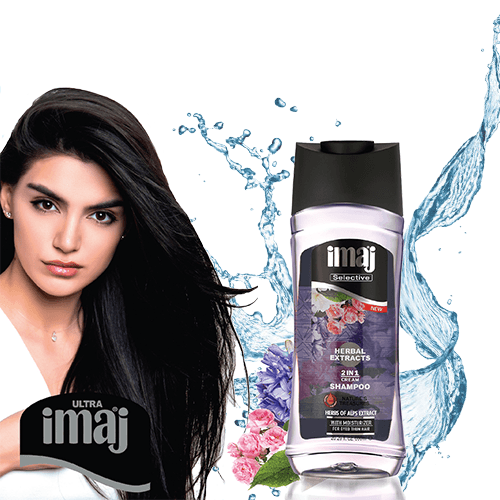 Combo Dầu Gội Thảo Dược 2in1 imaj 600ml Và Sữa Tắm Dưỡng Da imaj 500ml - Hàng Chính Hãng