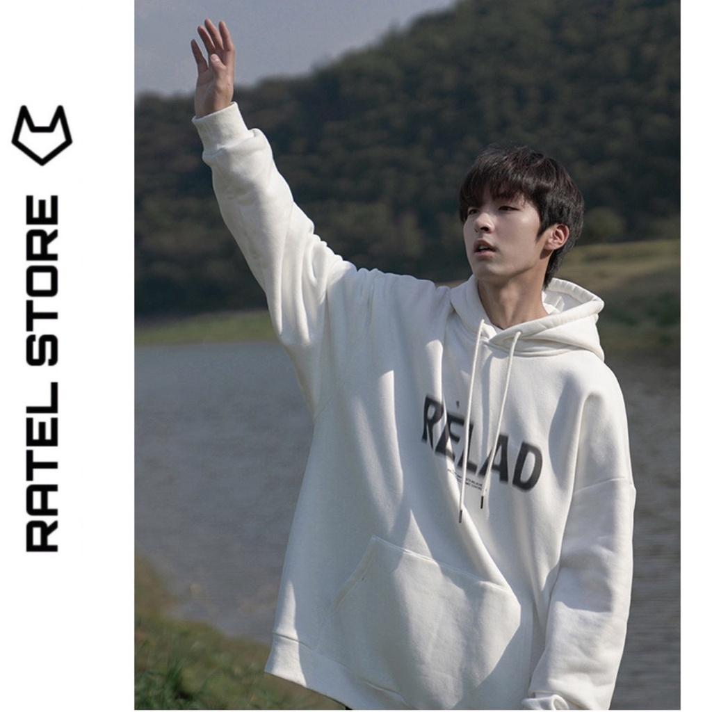 Áo Hoodie Nỉ Bông Nam Nữ RELAD Ulzzang Unisex Form Rộng