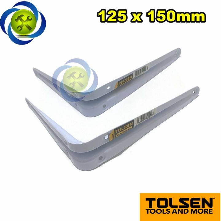 Giá đỡ kệ chữ L Tolsen 51013 kích thước 125mm x 150mm (2 cái)