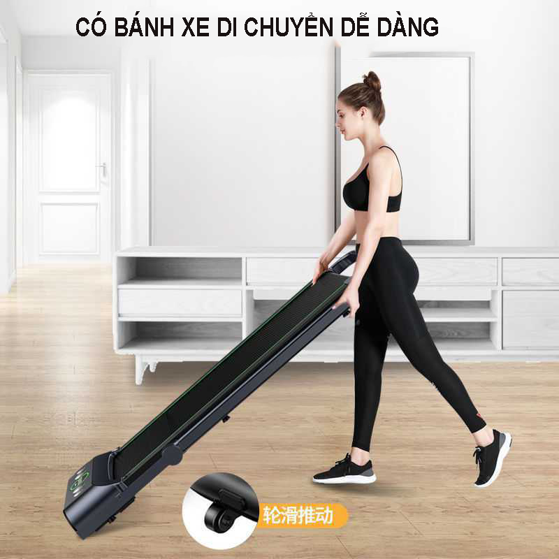 Máy Chạy Bộ Gập Gọn Có Điều Khiển Từ Xa,Có Tay Vịn HC3001 Chống Rung,Chống Ồn Đại Nam Sport