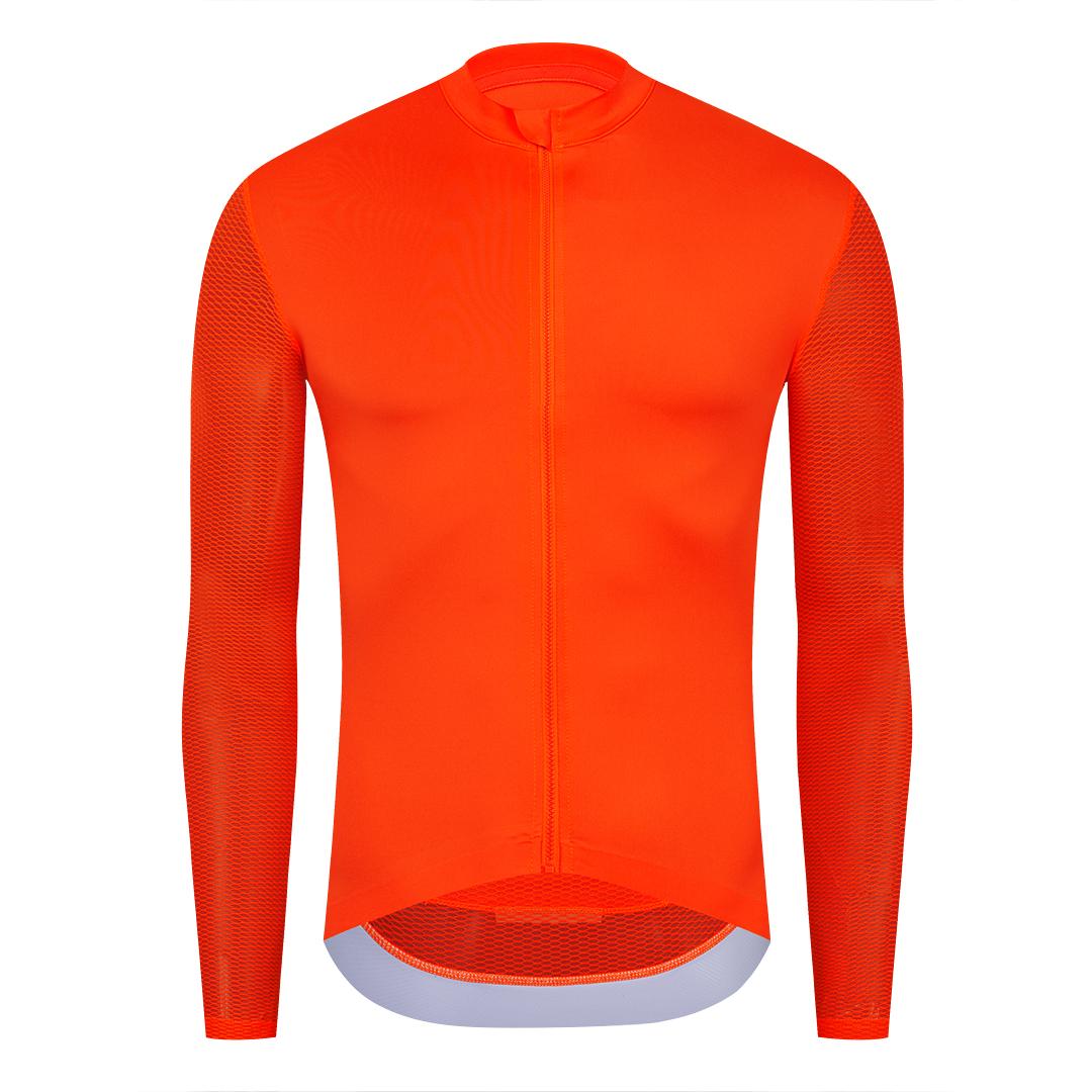 Áo đi xe đạp dài tay YKYWBIKE cho nam Áo đi xe dài tay MTB Đường áo khoác Xe đạp Jersey Áo sơ mi có túi khóa kéo Màu phản quang: YLJZ344 Kích thước: Châu Á S