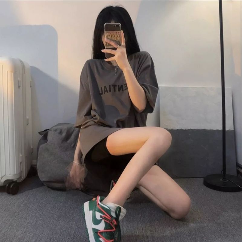 Áo Phông Unisex Dáng Rộng Essentitals G0153