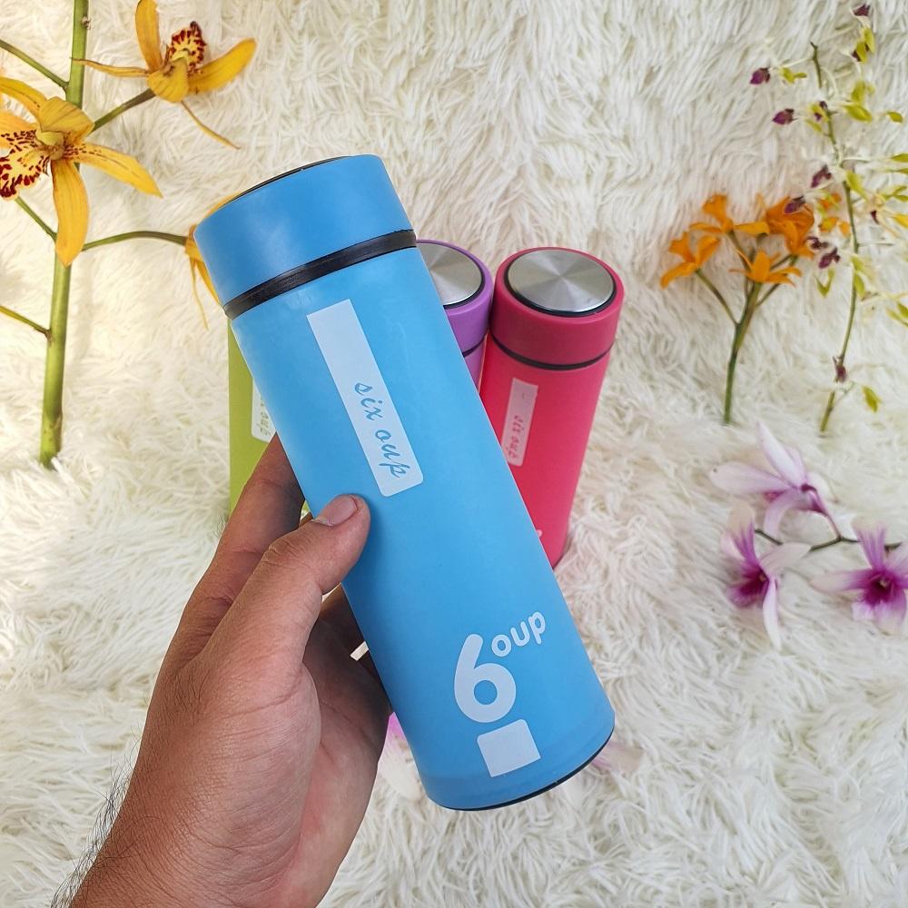 Bình Giữ Nhiệt Lõi Thủy Tinh Chống Nóng 6 Oup Siêu Bền Đẹp , Nắp Inox Xịn Xò, Bình Đựng Nước