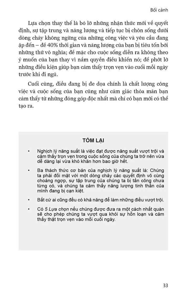 5 Lựa Chọn Cho Năng Suất Vượt Trội