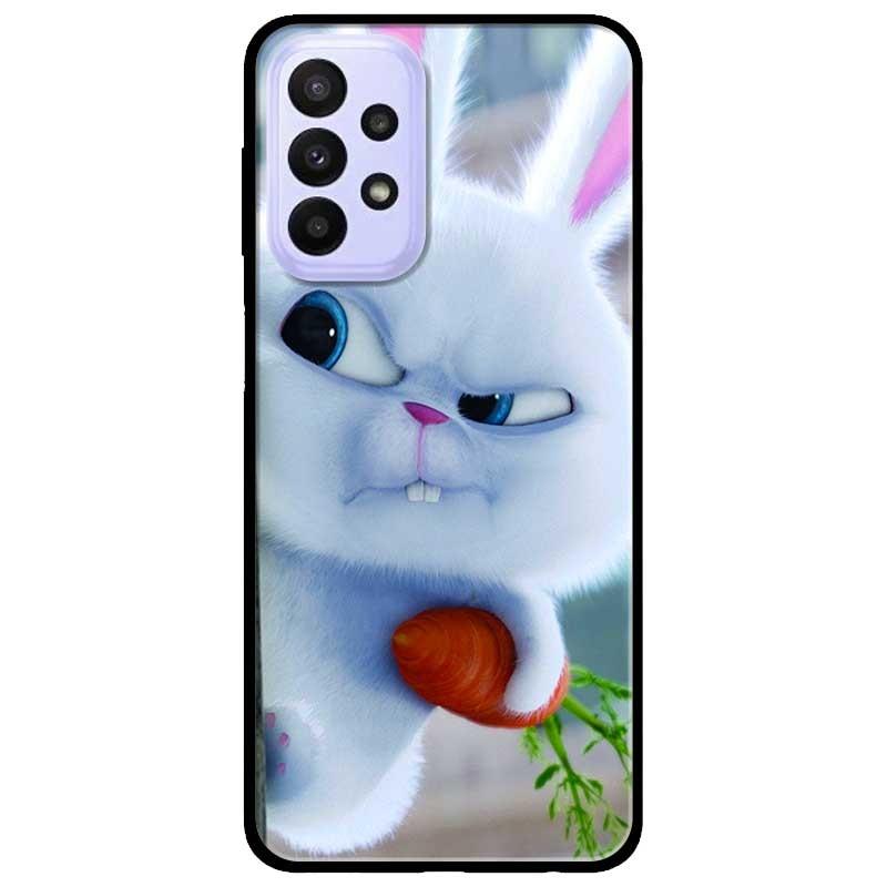 Ốp lưng dành cho Samsung A23 4G - A53 5G - A73 mẫu Thỏ Trắng Nhăn Mặt