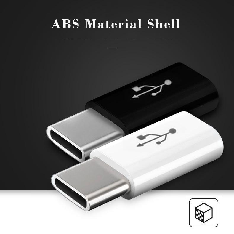 Đầu chuyển đổi cổng Micro USB sang Type-C tiện ích cho điện thoại Android Huawei Xiaomi Samsung OPPO