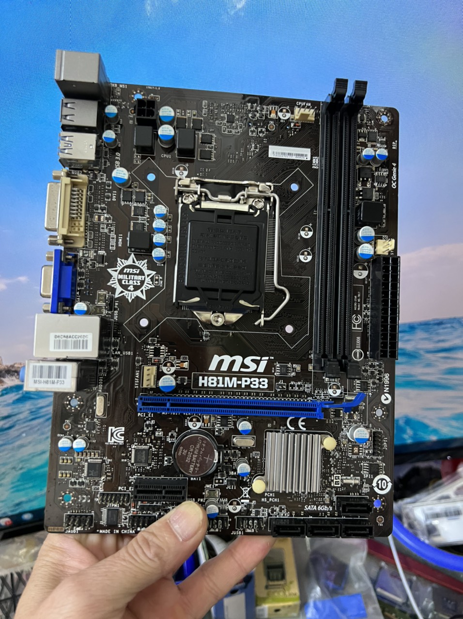 Bo Mạch Chủ (Mainboard) MSI H81M-P33 - HÀNG CHÍNH HÃNG