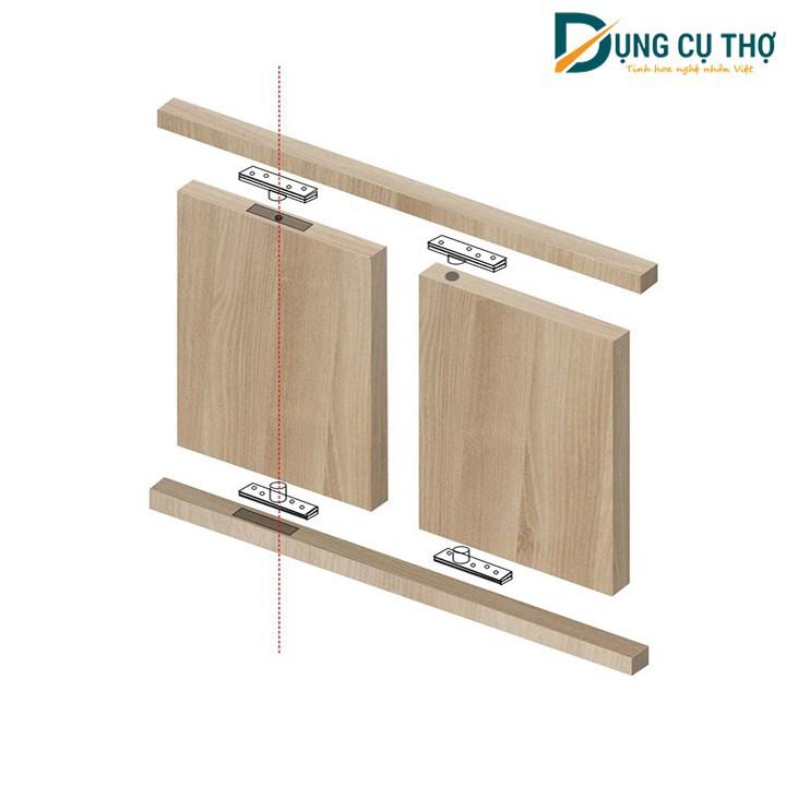 Bộ 2 chiếc bản lề xoay 360 độ