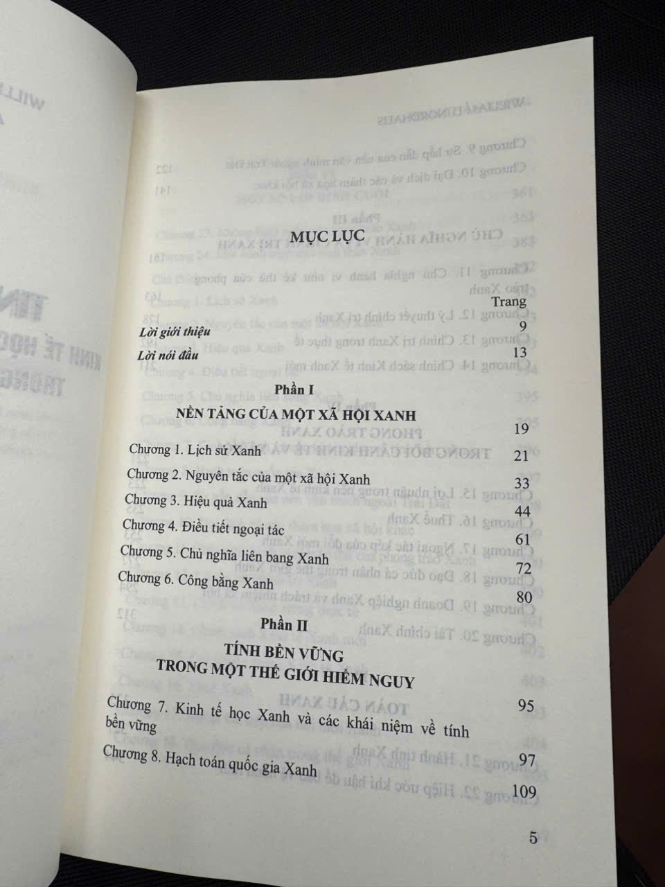 TINH THẦN XANH: Kinh tế học về sự xung đột và lan tỏa trong một thế giới đông đúc - William Nordhaus – La Thị Thắm dịch -Deltabooks