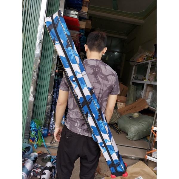 Bao đựng cần câu cứng dài 1m25 x 12 x 11cm siêu đẹp siêu bền y hình