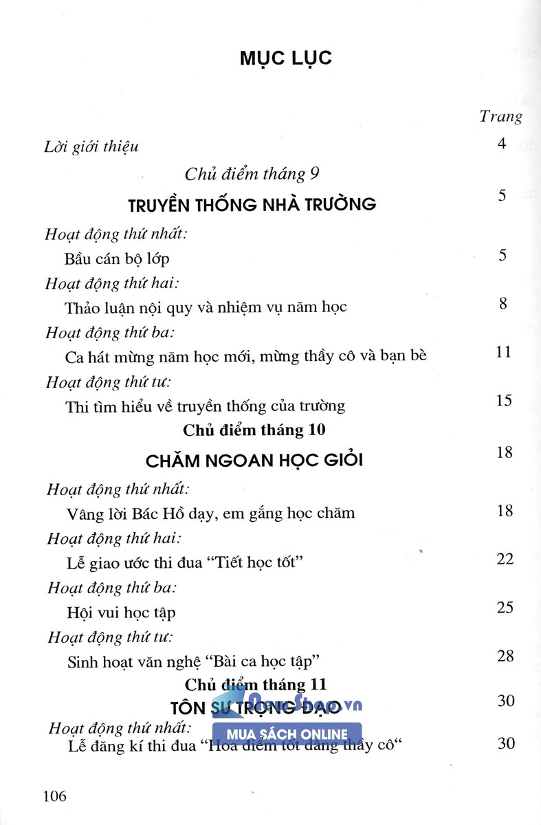 HƯỚNG DẪN THỰC HIỆN HOẠT ĐỘNG GIÁO DỤC NGOÀI GIỜ LÊN LỚP - LỚP 7 - HA