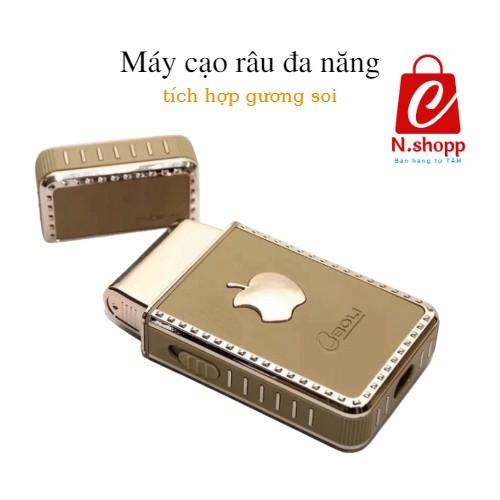 MÁY cạo râu mini đa năng kết hợp gương soi, tông đơ cao cấp