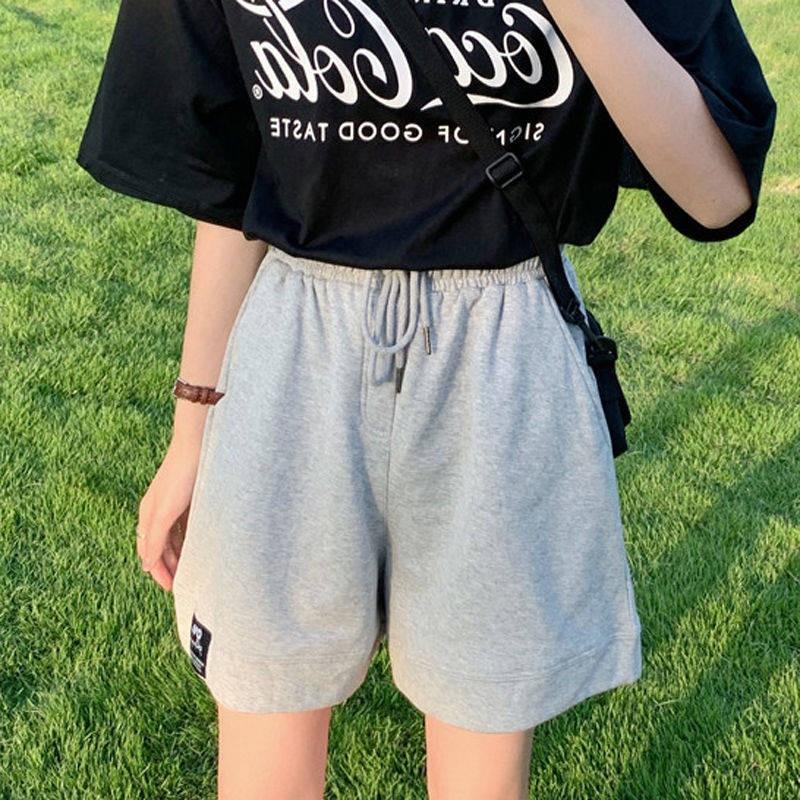 Quần Đùi Unisex Dáng Hàn Mùa Hè Siêu Mát  Quần Short Ống Rộng Cực Dễ Mix Đồ 2 Màu