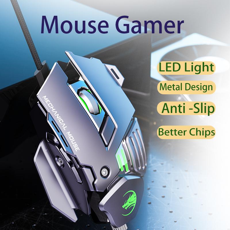 Cổ Điển Chuột Dành Cho Chơi Game, USB Có Dây & Không Dây Đen Chuột Máy Tính Game Thủ Cô Gái Ergonomische Maus, máy Tính Để Bàn Phụ Kiện Laptop Tùy Chỉnh