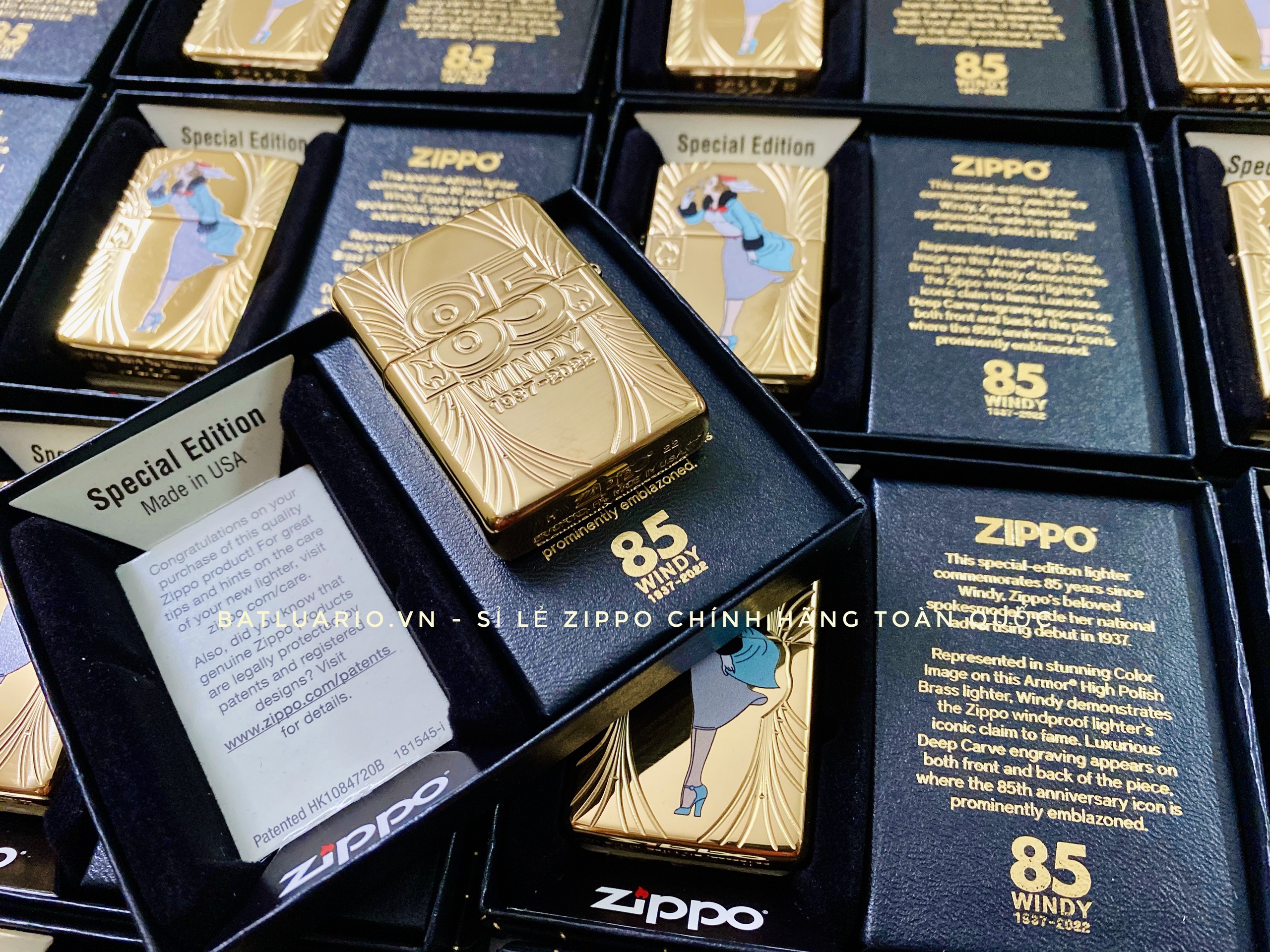 Bật Lửa Zippo 48413 – Zippo Windy 85th Anniversary Collectible