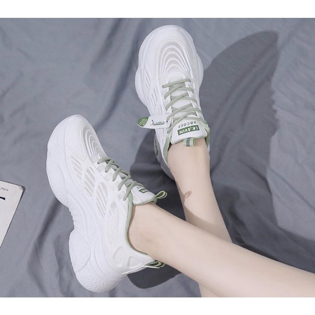 GIÀY thể thao nữ Độn Đế sóng tag New FASHION 2022