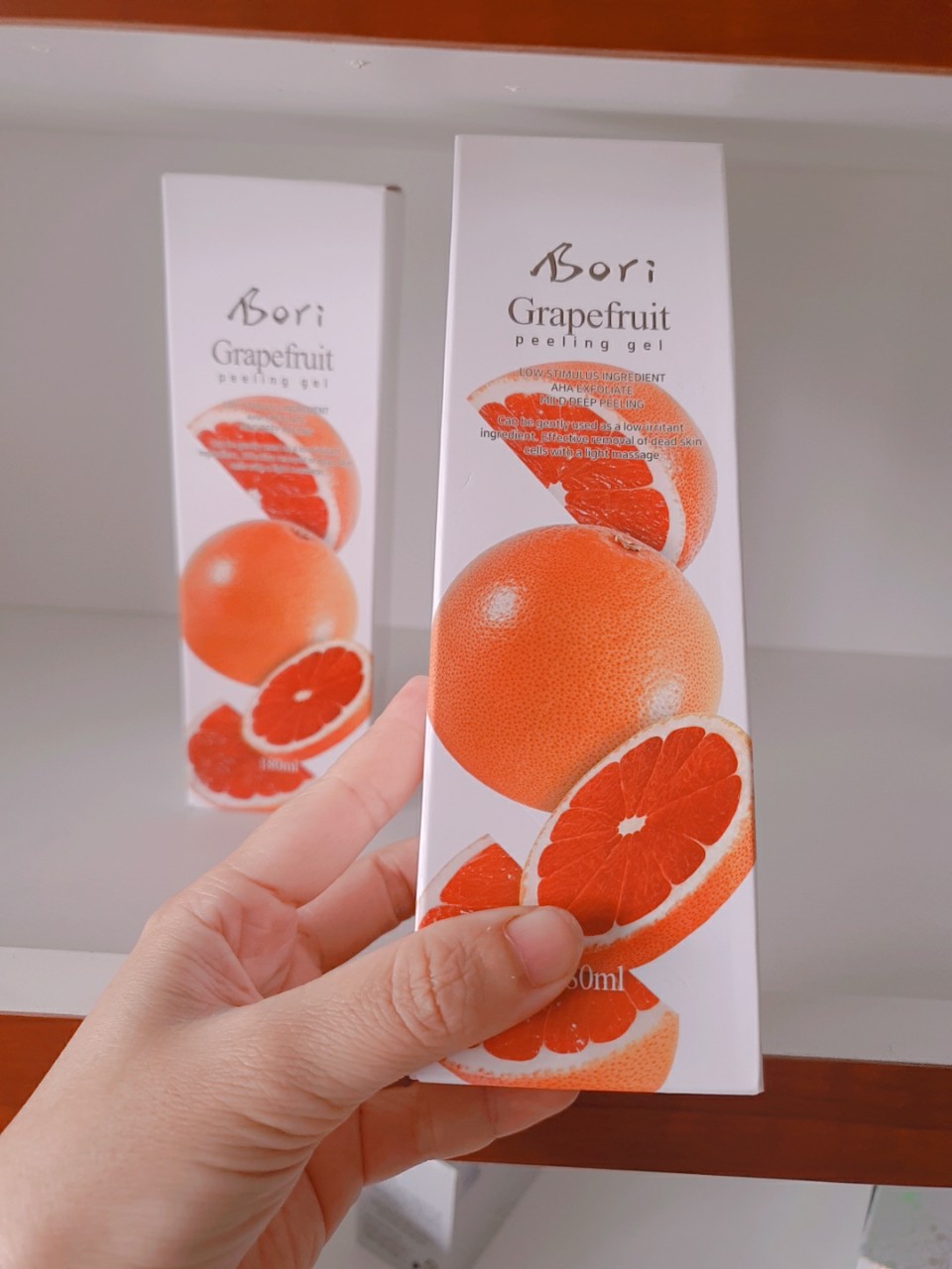 Tẩy tế bào chết bori Grapefruit peeling gel