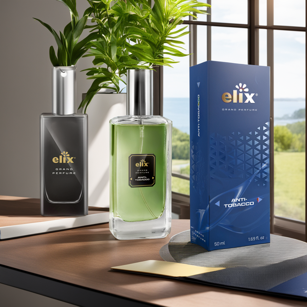 Nước hoa xịt ô tô Grand Perfume Elix 50ml  -  Anti-Tobacco (khử mùi hiệu quả) - Nhập Khẩu chính hãng tại Ba Lan Mùi hương tự nhiên khử mùi cực tốt