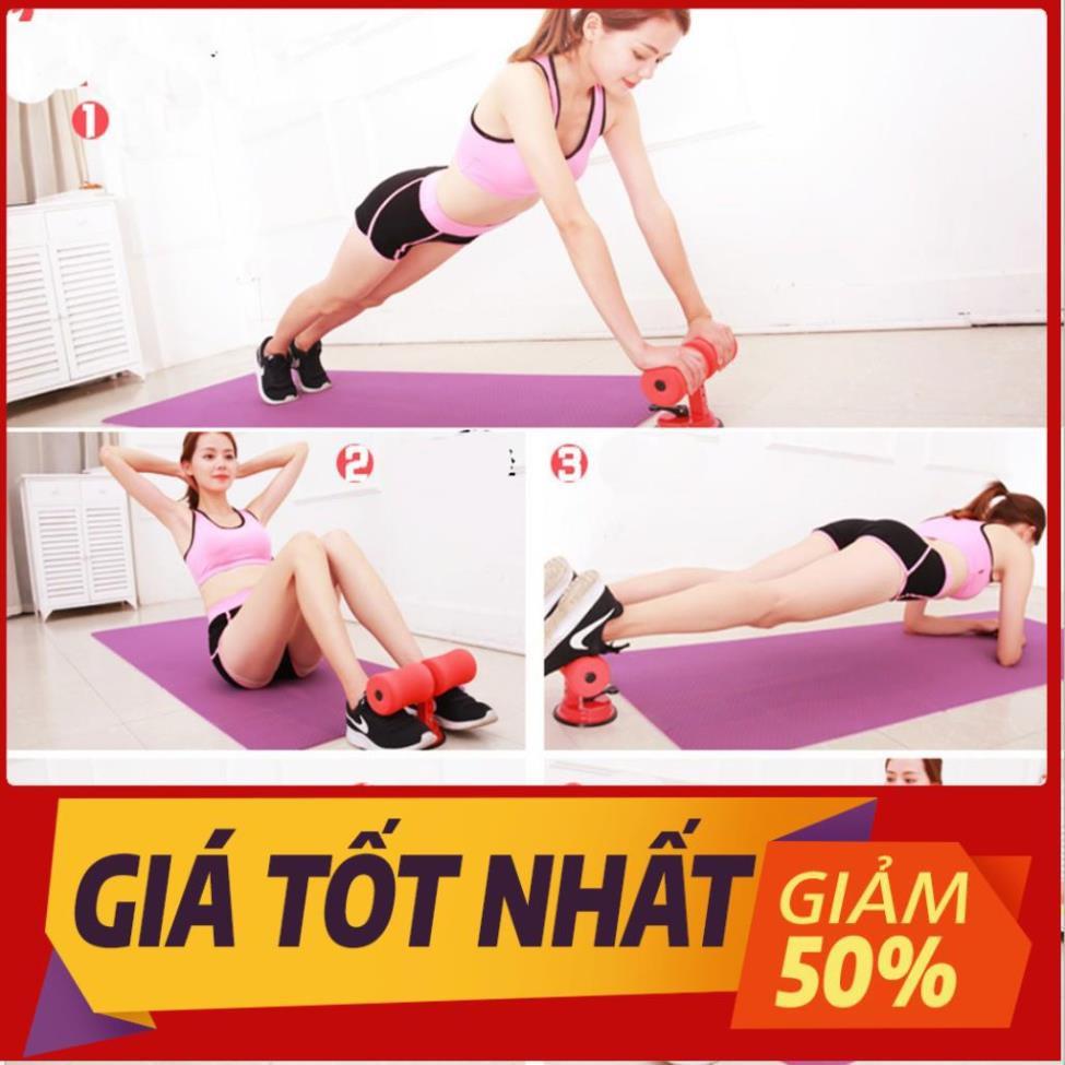 Dụng cụ tập cơ bụng đa năng hỗ trợ gym gập tại nhà có đế hút chân không giúp cho dáng chuẩn vòng eo thon