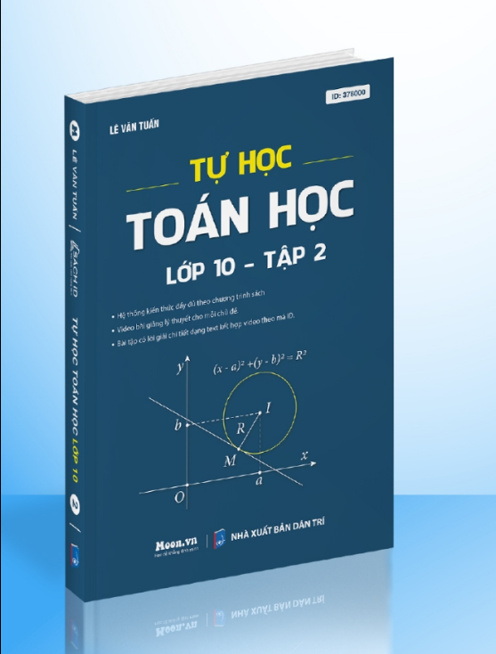 Sách lớp 10 chương trình mới học môn Toán Lý Hoá học kì 2 bản mới nhất moonbook