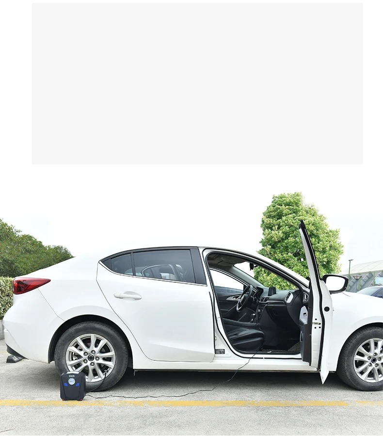 Bơm lốp ô tô điện tử, bơm hơi xe tự động ngắt Akesi 22 xi lanh cao cấp - Phụ kiện nội thất ô tô.